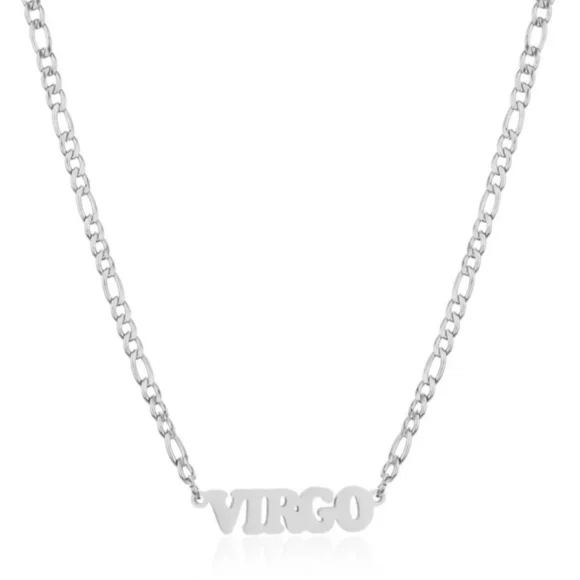 Virgo Necklace Zodiac Stainless Steel - Picture 5 of 7